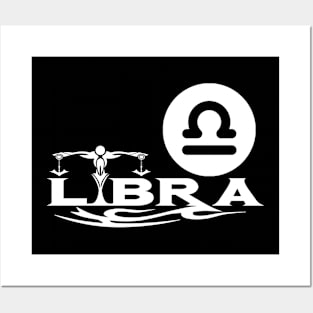 Libra Star Sign Posters and Art